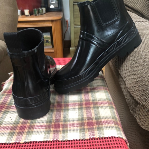Lands’ End Black Boots size 7 - Picture 6 of 11